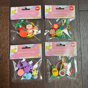 Set of 18 Straw Toppers (Star ⭐️, Rainbow 🌈, Flower 🌸 & more) fits Stanleys